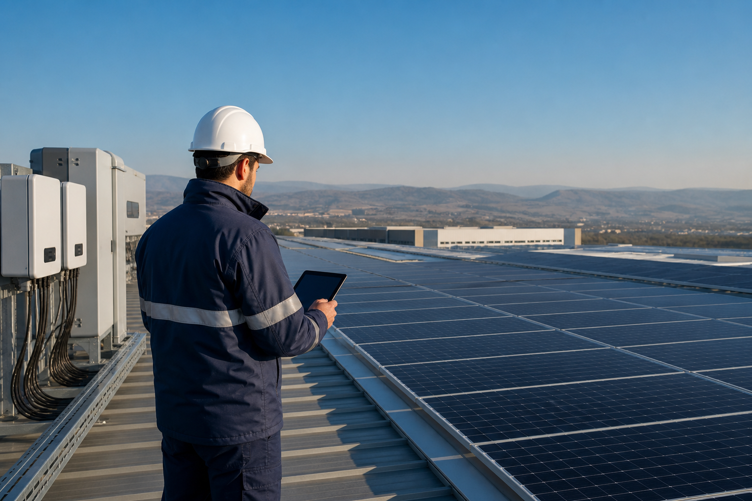 Sanayi Tesislerinde GES Kurulumu: Elektrik Projesinden Devreye Almaya